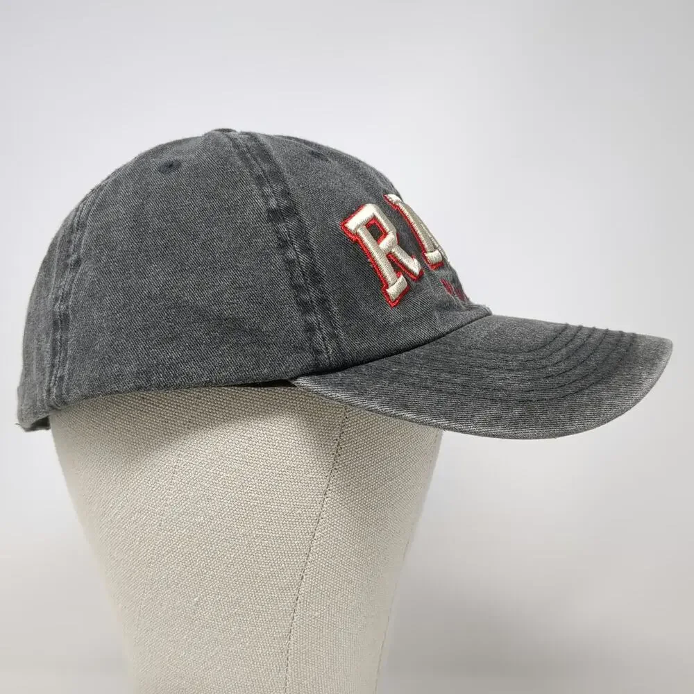 Robin Ruth Baseball Cap Gray OSFM Riga Latvia Souvenir Travel Hat Cotton Logo